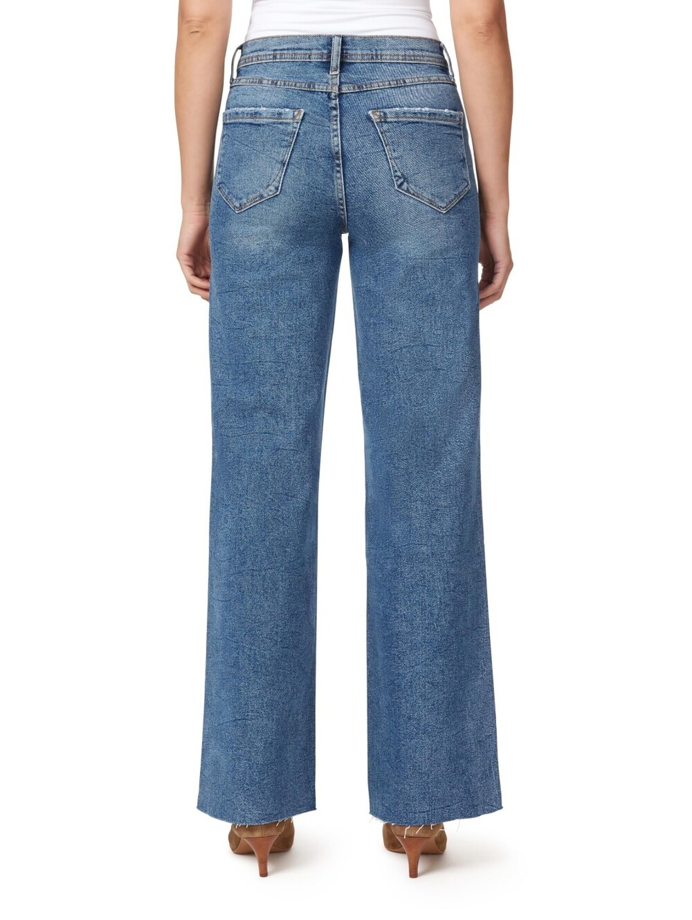 NWT "Kensie" Vintage Luxe The Kaya Wide Leg Jeans Sizes 4/27, 6/28 or 8/29 - Picture 2 of 9